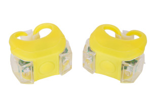 Фонарики габаритные для велосипеда BC-RL8002 LED, силиконовые, 2шт.