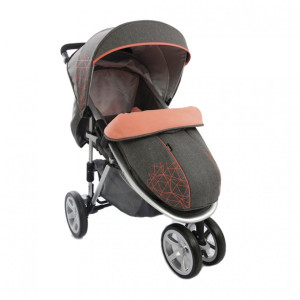 Прогулочная коляска Geoby C781R, трехколесная