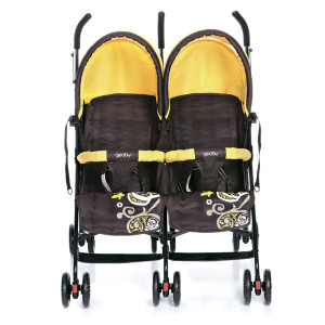 Прогулочная коляска трость Geoby SD209F, для двойни
