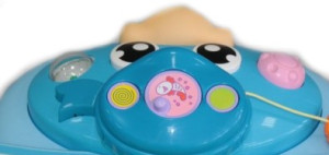 Ходунки детские Geoby XB500G, с высокой спинкой