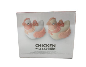 Игрушка интерактивная Курочка-несушка, несет яйца, с музыкой и светом