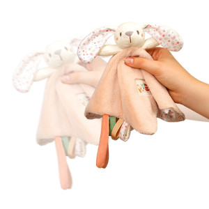 Игрушка-платочек плюшевая BabyOno Baby Bunny