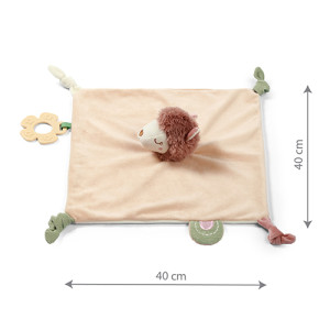 Игрушка-платочек плюшевая BabyOno Лама Луна