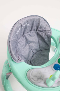 Ходунки круглые Mom-Be, силиконовые колеса, с музыкой