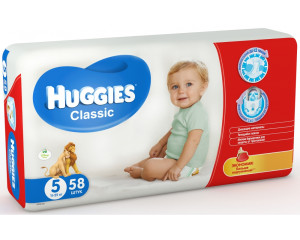 Подгузники Huggies Classic №5 (11-25 кг) 58шт.