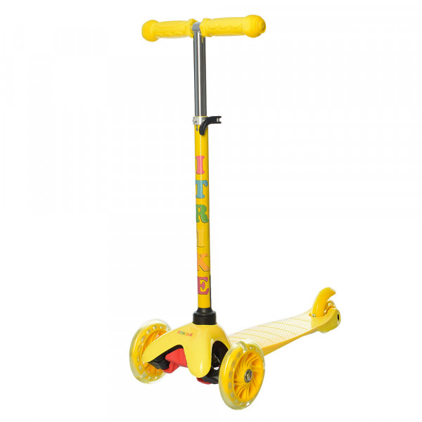 Самокат iTrike BB 3-013-4-I, светящиеся колеса, трехколесный