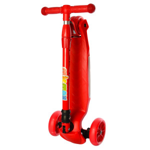 Самокат iTrike JR 3-060-9, четырехколесный, складной