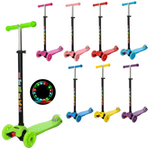 Самокат iTrike JR 3-003-A MAXI, четырехколесный