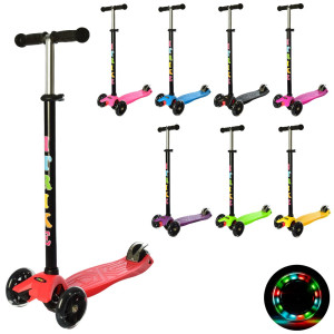 Самокат iTrike JR 3-003-E MAXI, четырехколесный