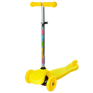 Самокат iTrike BB 3-026-A Mini, светящиеся колеса, трехколесный