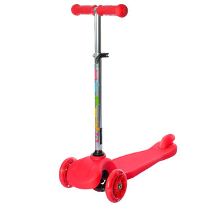 Самокат iTrike BB 3-026-A Mini, светящиеся колеса, трехколесный