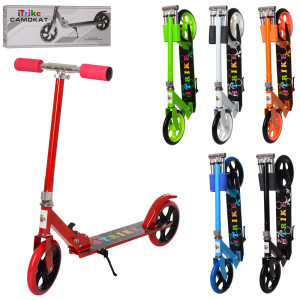 Самокат iTrike SR 2-010-4 двухколесный, складной