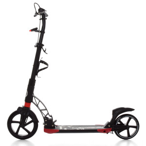 Самокат iTrike SR 2-014, двухколесный, складной, взрослый, с ручным тормозом