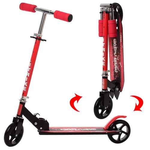 Самокат iTrike SR 2-005, двухколесный, складной