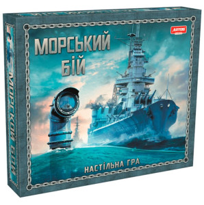 Игра настольная Artos Морской бой, 2в1, с 8 лет