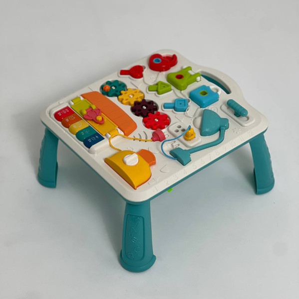 Интерактивный столик-центр Game Table Toys, бизиборд, звуковые эффекты