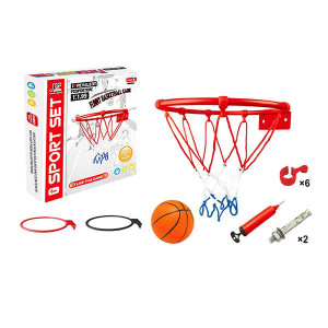 Набор игровой Sport Set Баскетбольное кольцо с мячом, d 23 см