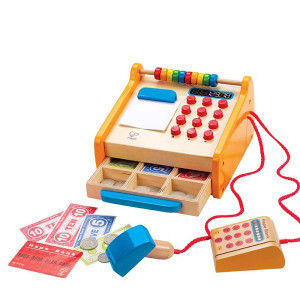 Игровой набор Hape E3121 Кассовый аппарат, деревянный