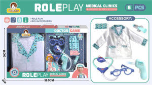 Игровой набор доктора RolePlay Medical Clinics, одежда и аксессуары