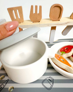 Игровой набор Gserin Кухонная плита, дерево