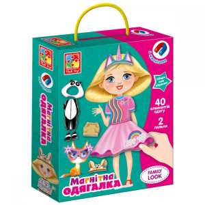 Игровой набор Vlady toys Family look, магнитный, 42 детали