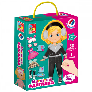 Игровой набор Vlady toys Trendy girl, магнитный, 50 деталей