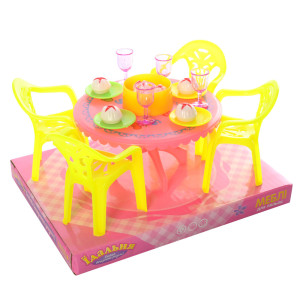 Игровой набор 8840 Столовая, стол со стульями