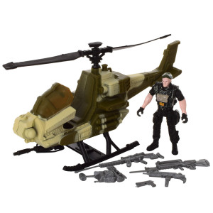 Набор игровой Военный транспорт C3109-1, с фигуркой