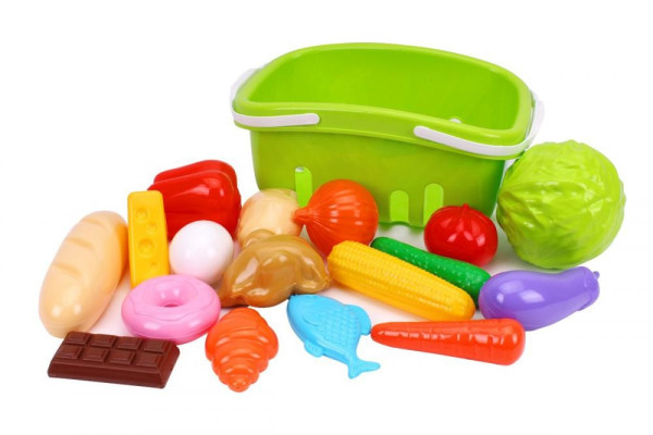 Игровой набор ТехноК Продукты, с корзиной