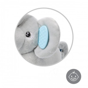Игрушка плюшевая BabyOno Слон Итан, подвеска