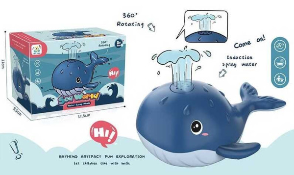 Игрушка для купания Essa Toys Китенок, брызгает фонтаном
