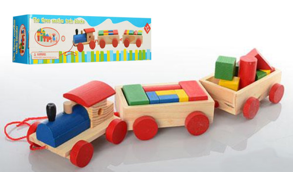 Игрушка девевянная 47420 Паровозик