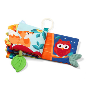 Книжка мягкая BabyOno Forest Trip, тактильная