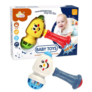 Молоток-погремушка Baby Toys, 22х16,5х6см