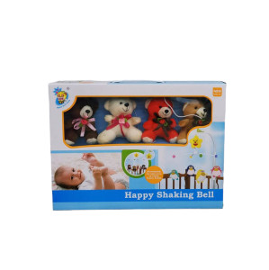 Игрушка на кроватку Мишки, музыкальная, механическая