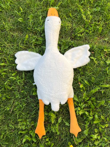 Мягкая игрушка-обнимашка Гусь, 70 см