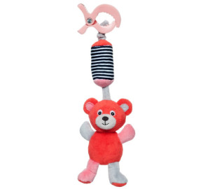 Игрушка - подвеска Canpol babies Мишка, с колокольчиком