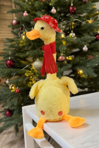 Игрушка повторюшка Танцующий Гусь, с музыкой и светом