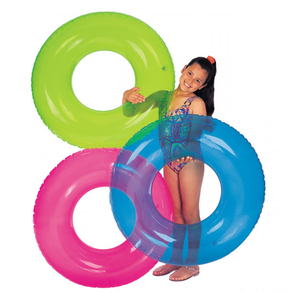 Детский круг для купания Intex Прозрачный 59260, диаметр 76 см
