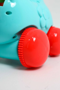 Каталка детская Mom-Be Жираф, с палкой-толкателем