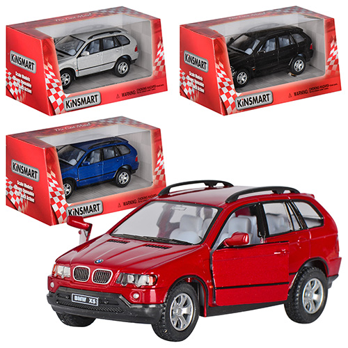 Машинка Kinsmart KT 5020 W BMW, инерционная, металлическая, 12,5см