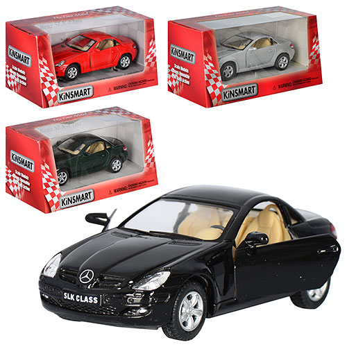Машинка Kinsmart KT 5095 W Mersedec SLC, инерционная, металлическая, 12,5 см