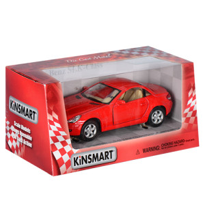 Машинка Kinsmart KT 5095 W Mersedec SLC, инерционная, металлическая, 12,5 см