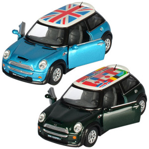 Машинка Kinsmart KT 5059 WF Миникупер, инерционная, металлическая, 12,5 см