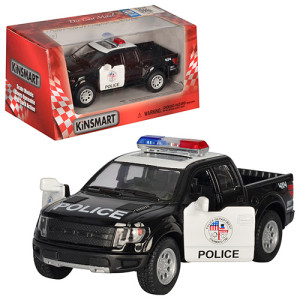 Машинка Kinsmart KT 5365 WP Полиция, инерционная, металлическая, 12 см