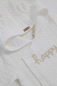Кофточка с капюшоном Caramell Bear, хлопок, для мальчика и девочки, 1-18 м