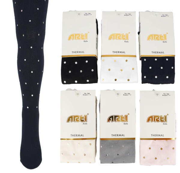Колготы для девочки Arti Kids Thermal, полиамид, 3-8 лет