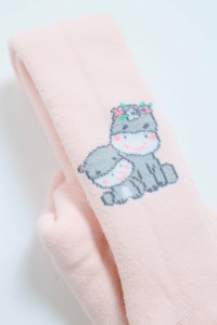 Колготки махровые Arti Baby Lacin Животные, детские, 0-18м