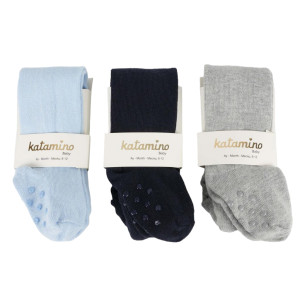 Колготки для мальчика Katamino, с тормозами, хлопок, 6-24 м