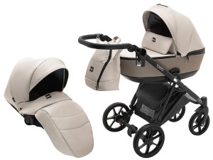 Коляска универсальная Bair Tokyo 2 в 1, кожа 100%